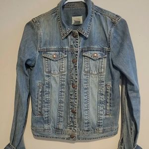 Jean Jacket by Abercrombie Pockets Side Size L